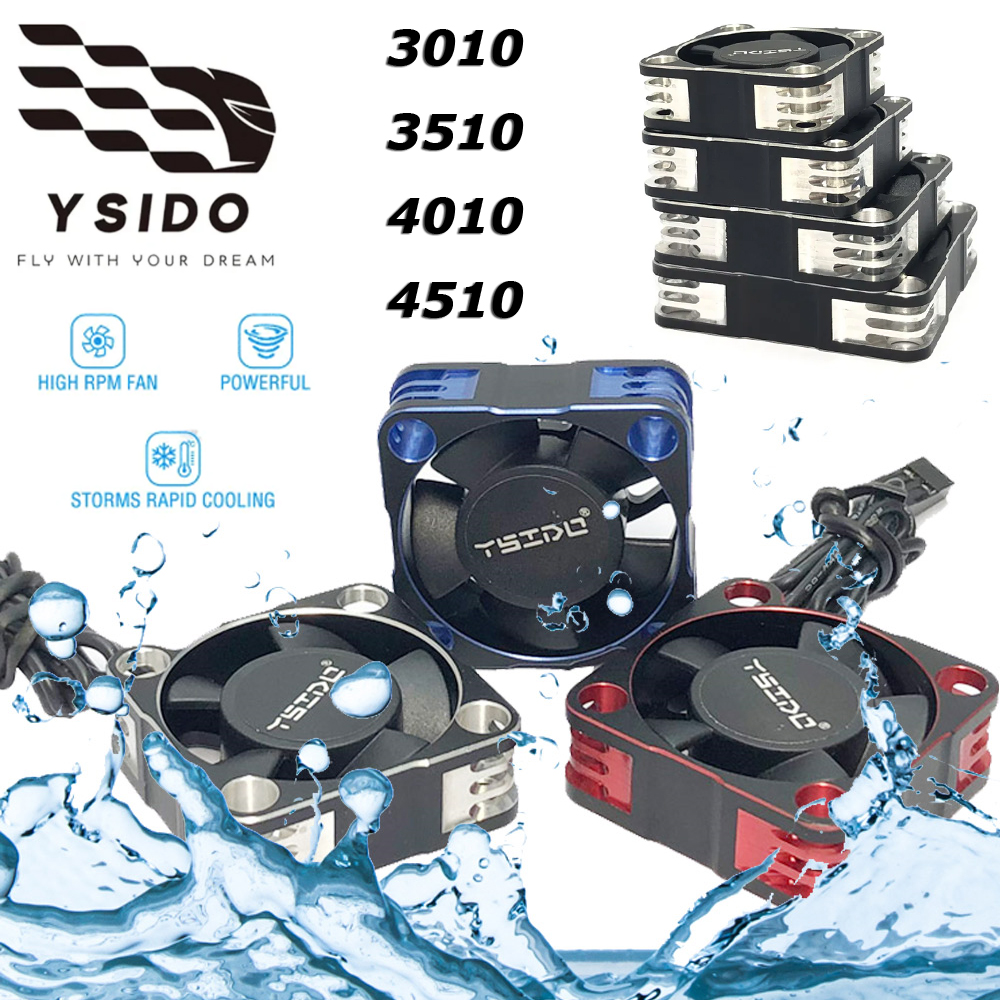 Rc Hobby Grade Plane - YSIDO Waterproof 30/35/40/45mm Heat Dissipation Cooling