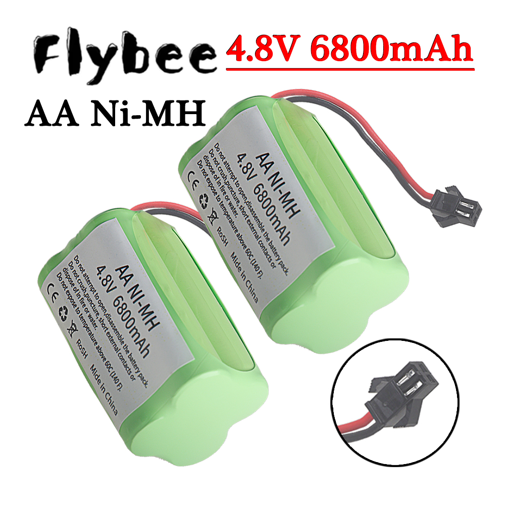 Rc Hobby Tank - NI-MH 6800mAh 4.8V 4*AA Battery Pack