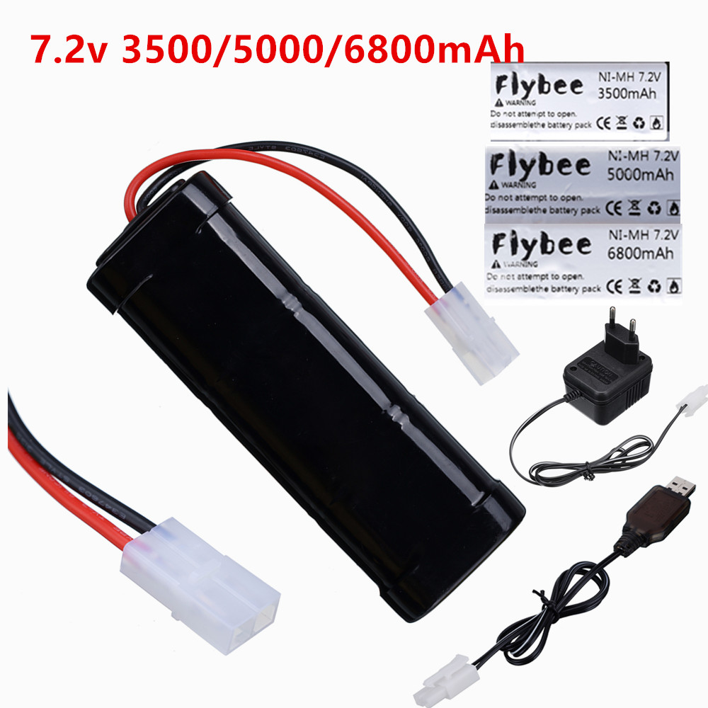 New 7.2V Battery 5000/6800mAh  - Rc Hobby Tank avis et prix