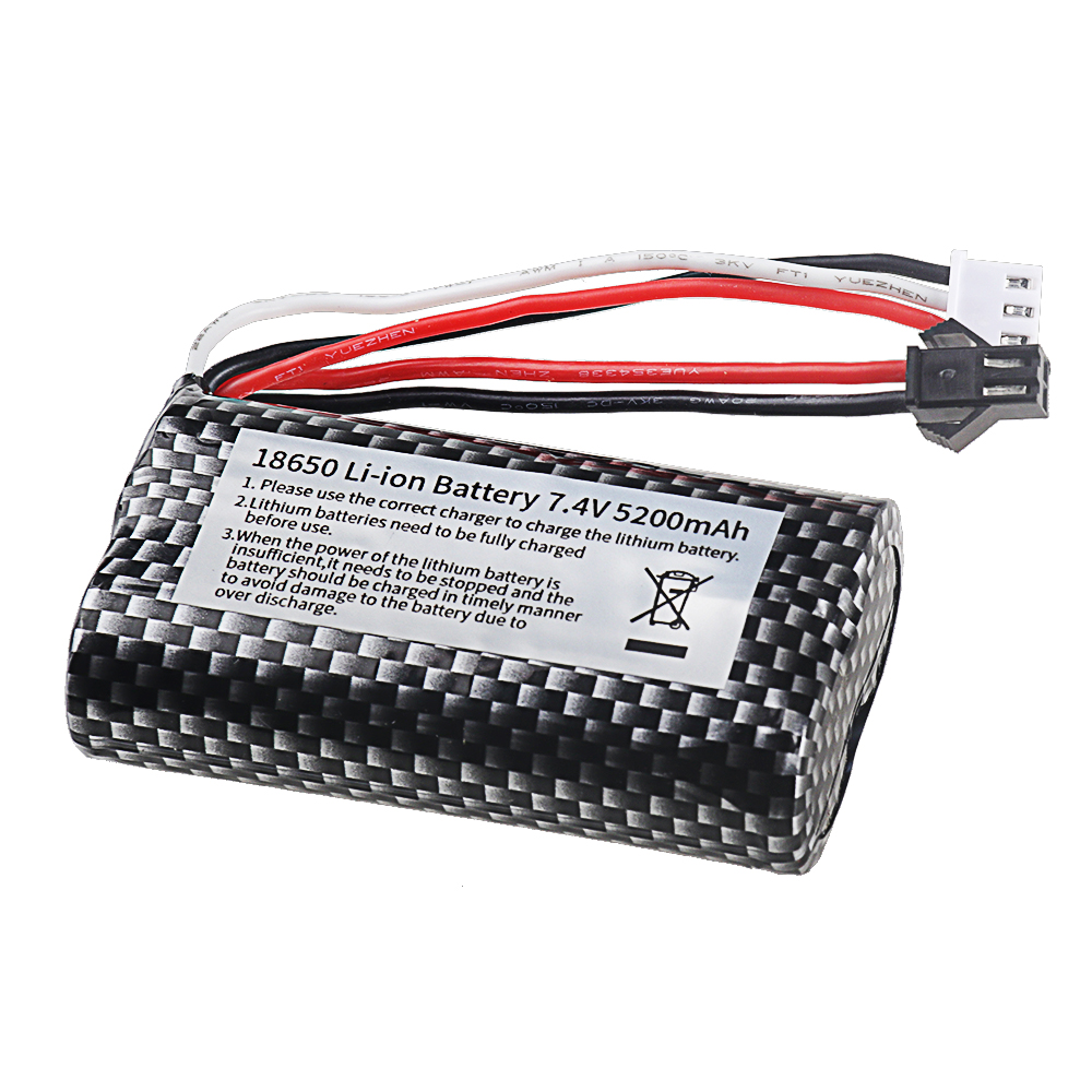 18650 7.4V 5200mAh Li-ion batt - Rc Hobby Charger avis et prix