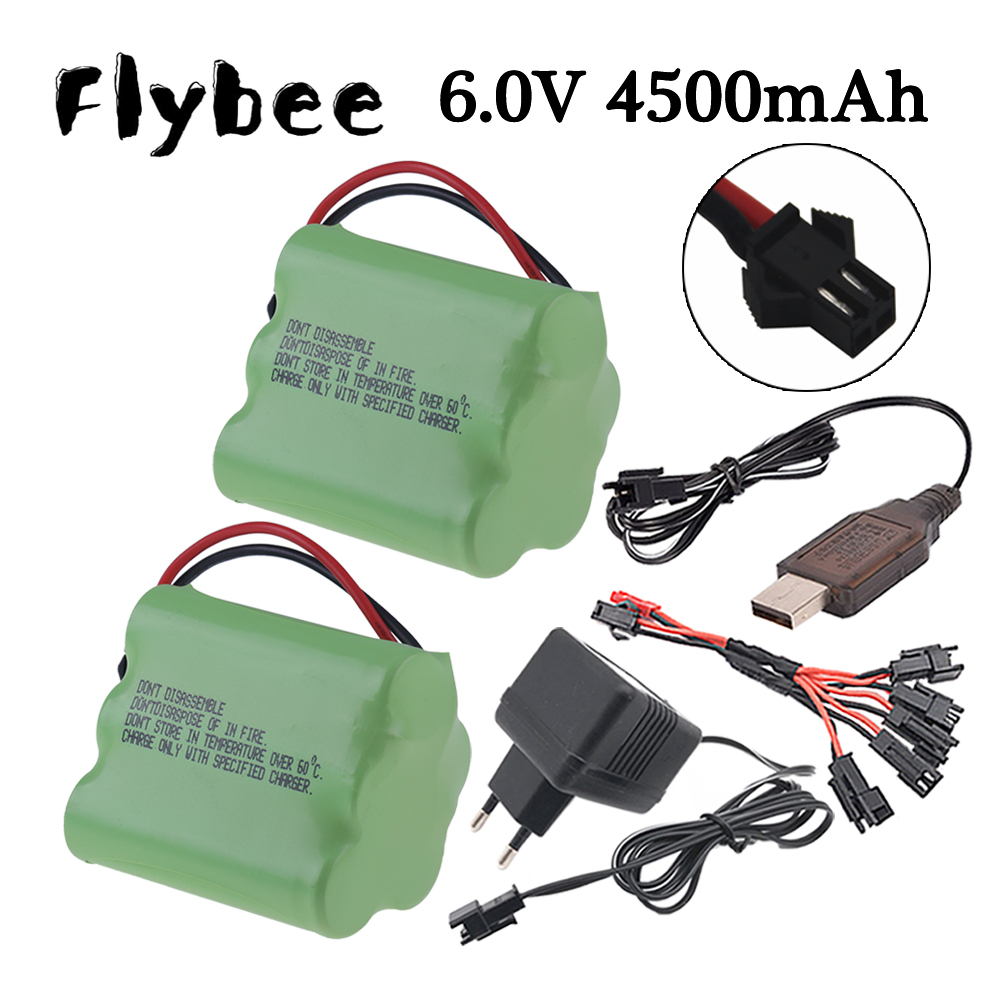 6v 4500mAh Ni-MH Battery SM Pl - Rc Hobby Charger avis et prix
