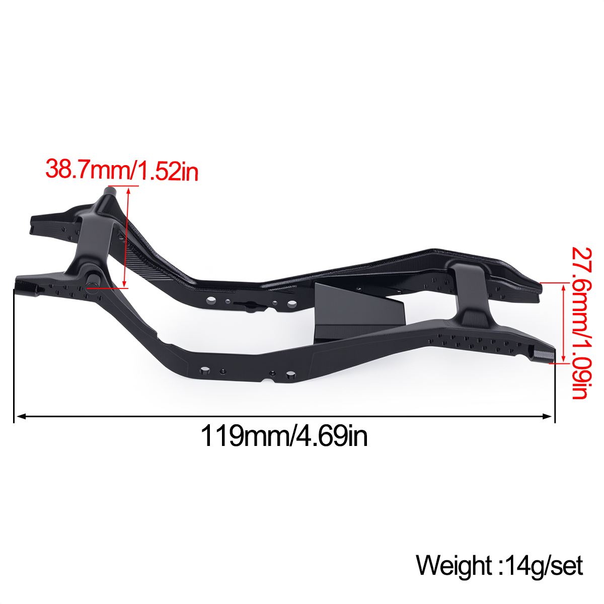 Aluminum Alloy Chassis Frame R - Rc Crawler 4X4 avis et prix