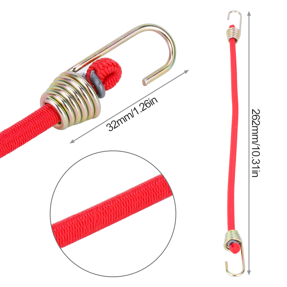 5/10pcs Elastic Bungee Cord Ro - Rc Crawler 4X4 avis et prix