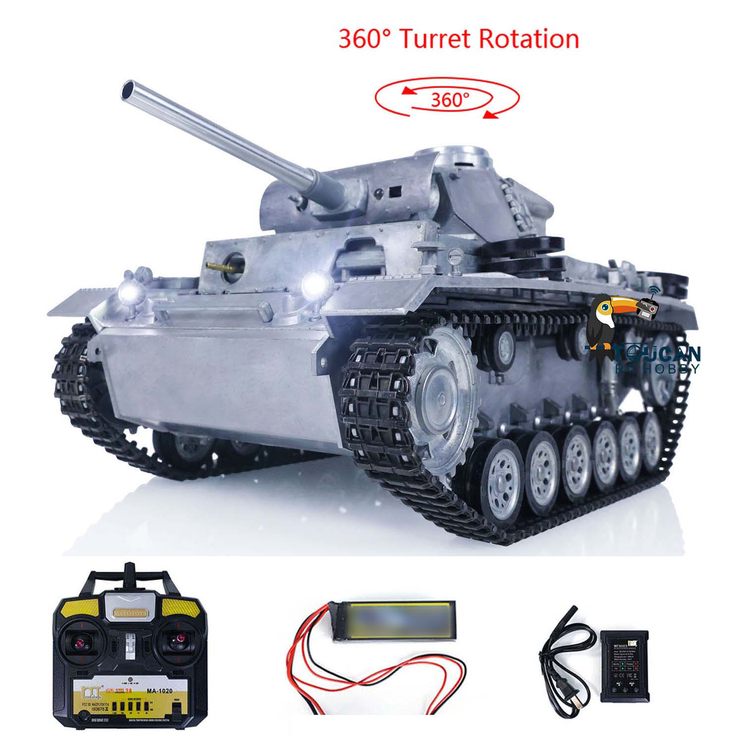 Mato RTR RC Tank Metal 1/16 Sc - Rc Hobby Tank avis et prix