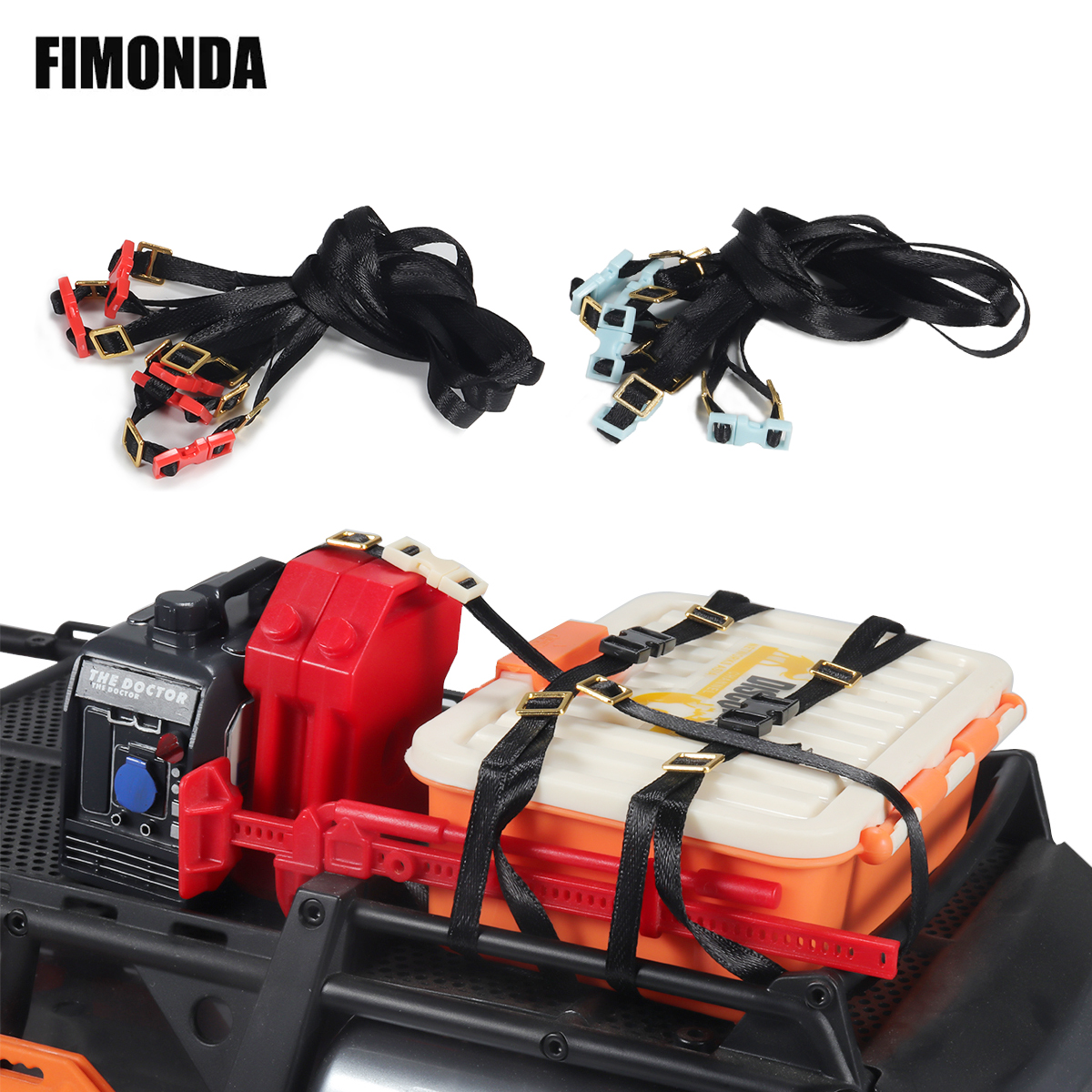 5Pcs Scale Luggage Rope Roof R - Rc Crawler 4X4 avis et prix