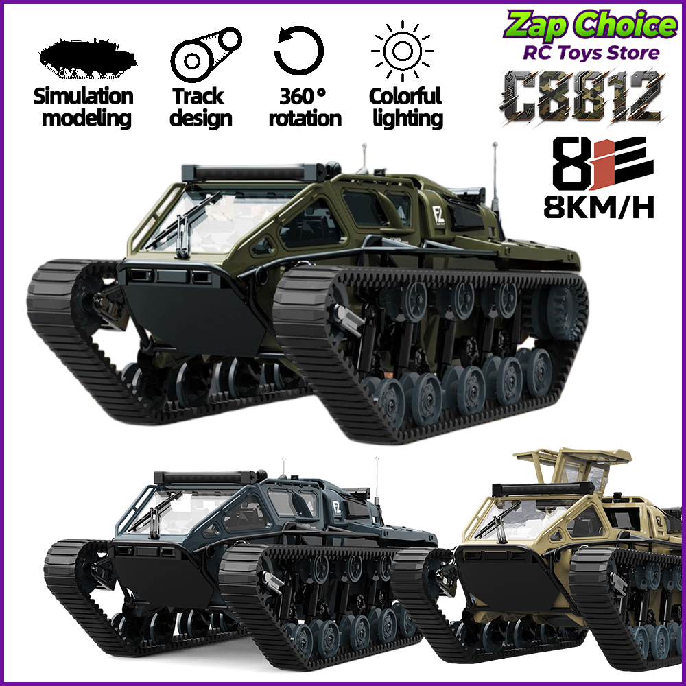 JJRC C8812 1/16 Tracked Tank R - Rc Hobby Pro avis et prix