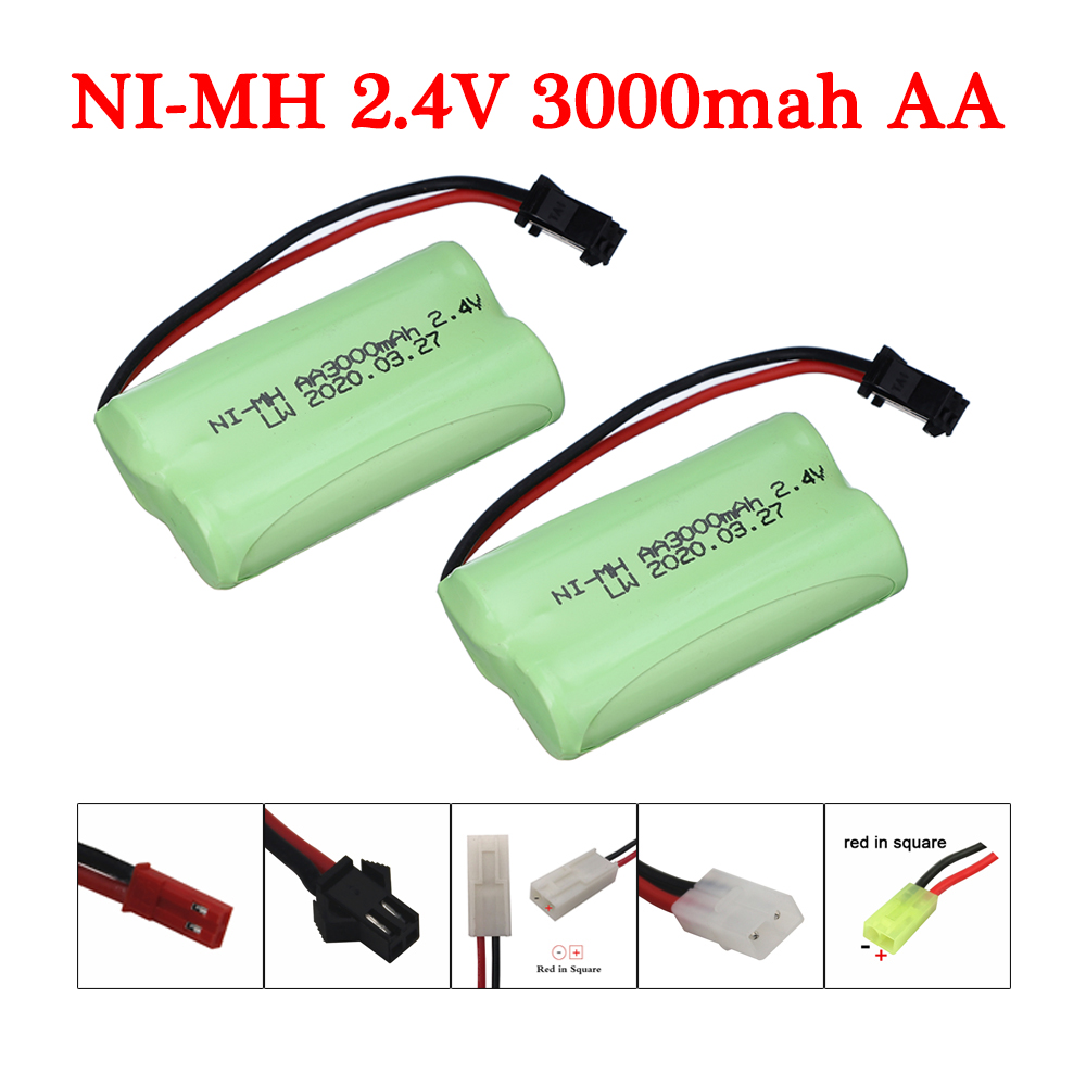 2.4V 3000mah NIMH AA Battery p - Rc Hobby Tank avis et prix