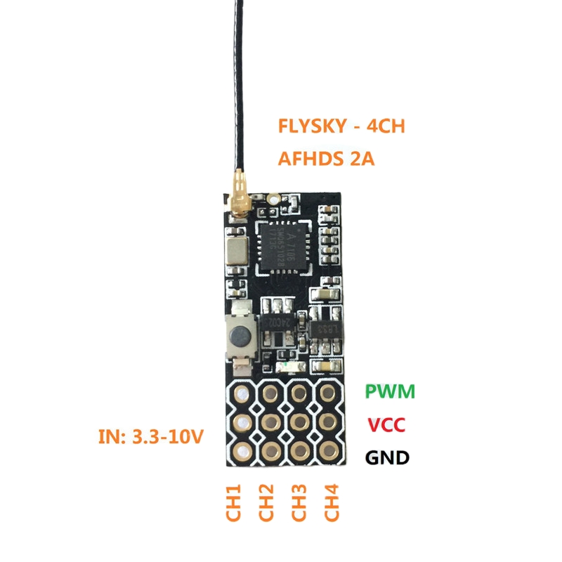 Flysky FS2A Mini Receiver 4CH  - Rc Hobby Toys avis et prix
