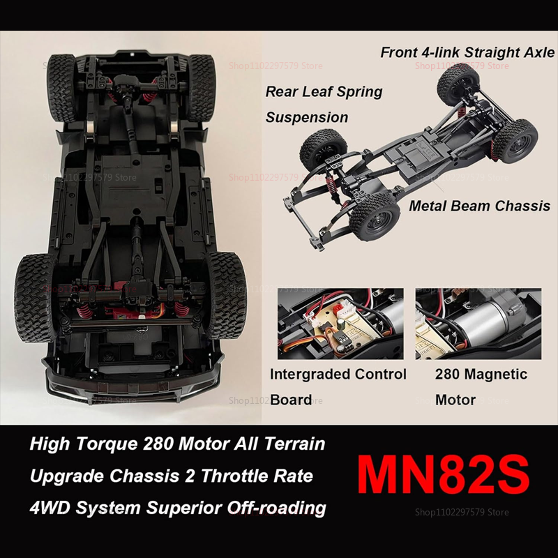 MN82 MN82S RC Crawler Truck 1/ - Rc Hobby Pro avis et prix