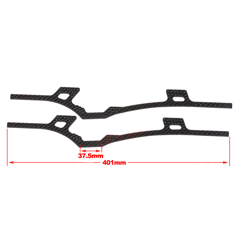 Carbon Fiber LCG Chassis Kit F - Rc Crawler 4X4 avis et prix