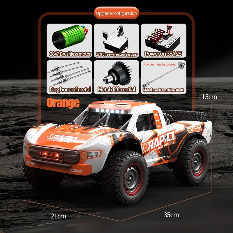 JJRC Q130 1:16 70KM/H 4WD RC C - Rc Hobby Pro avis et prix