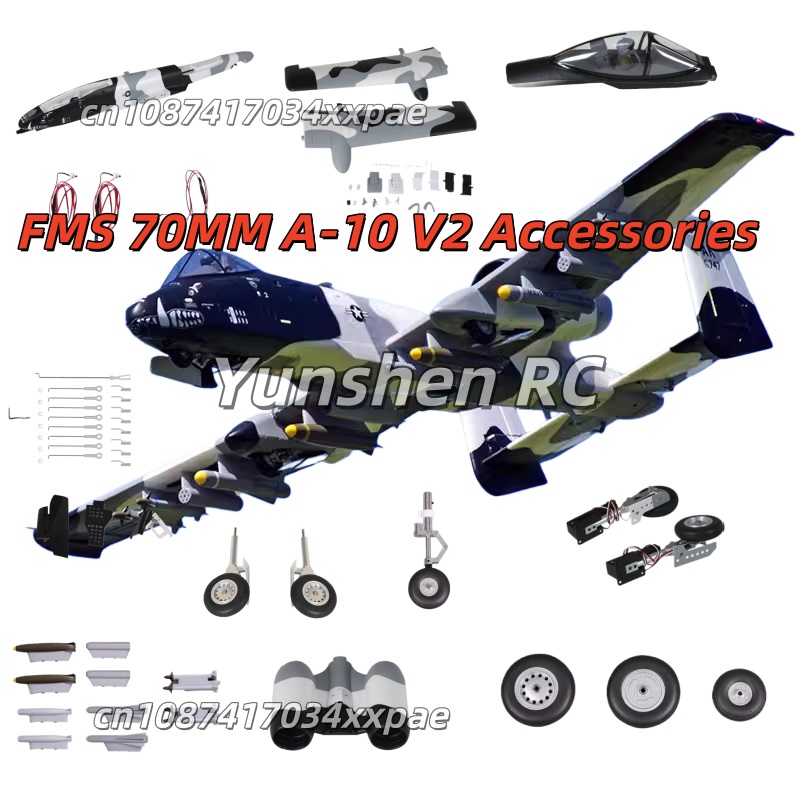 FMS 70MM EDF A-10 V2 RC Aircra - Rc Hobby Toys avis et prix