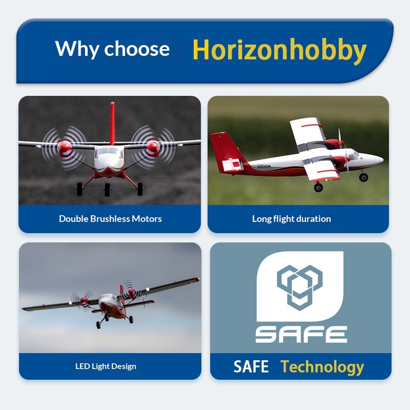 Horizon Hobby Umx Twin Otter R - Rc Planes Horizon Hobby avis et prix
