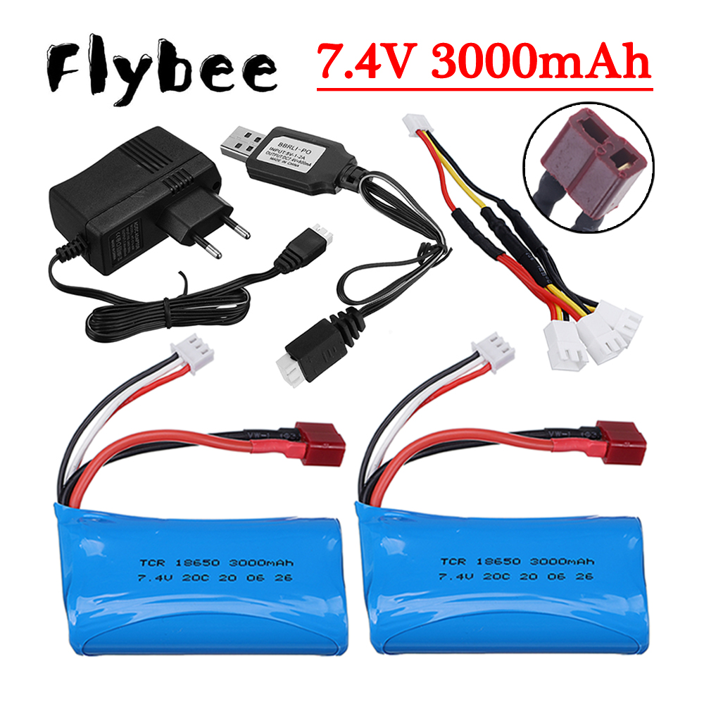 7.4V 3000mAh Li-ion Battery fo - Rc Hobby Charger avis et prix