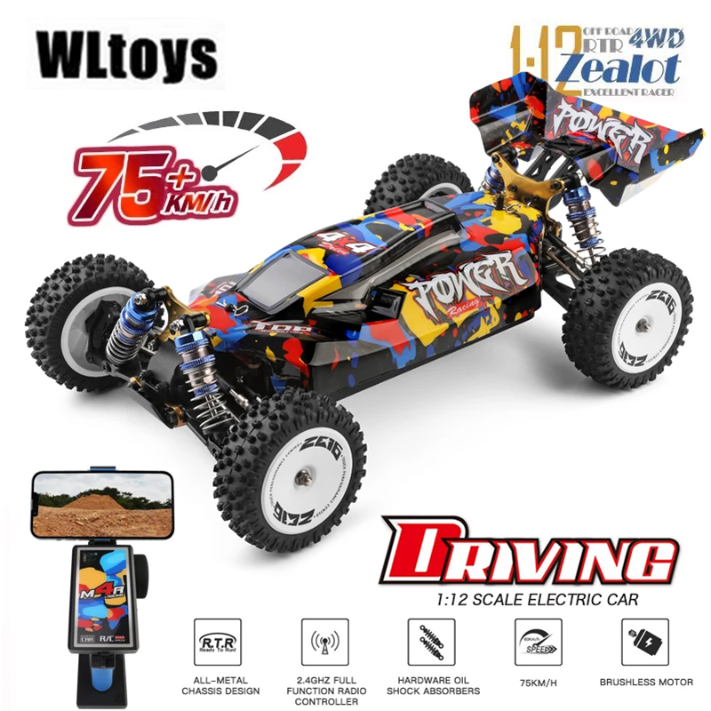 WLtoys 124017 124007 75KM/H  R - Rc Hobby Pro avis et prix