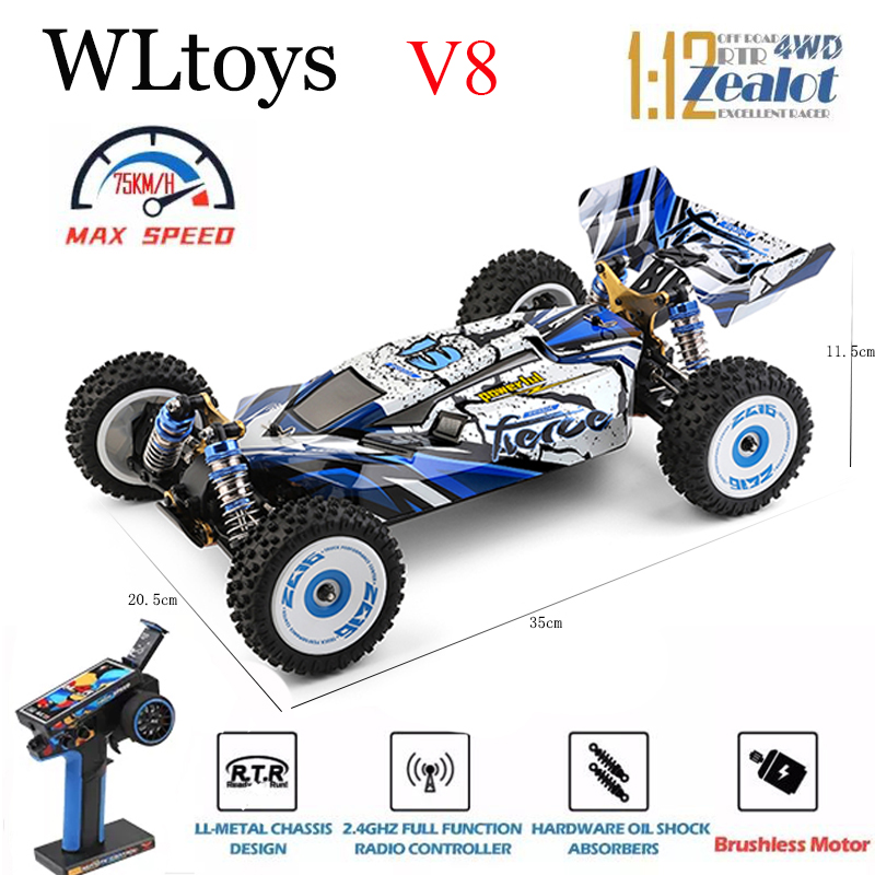 WLtoys 124017 124007 75KM/H  R - Rc Hobby Pro avis et prix