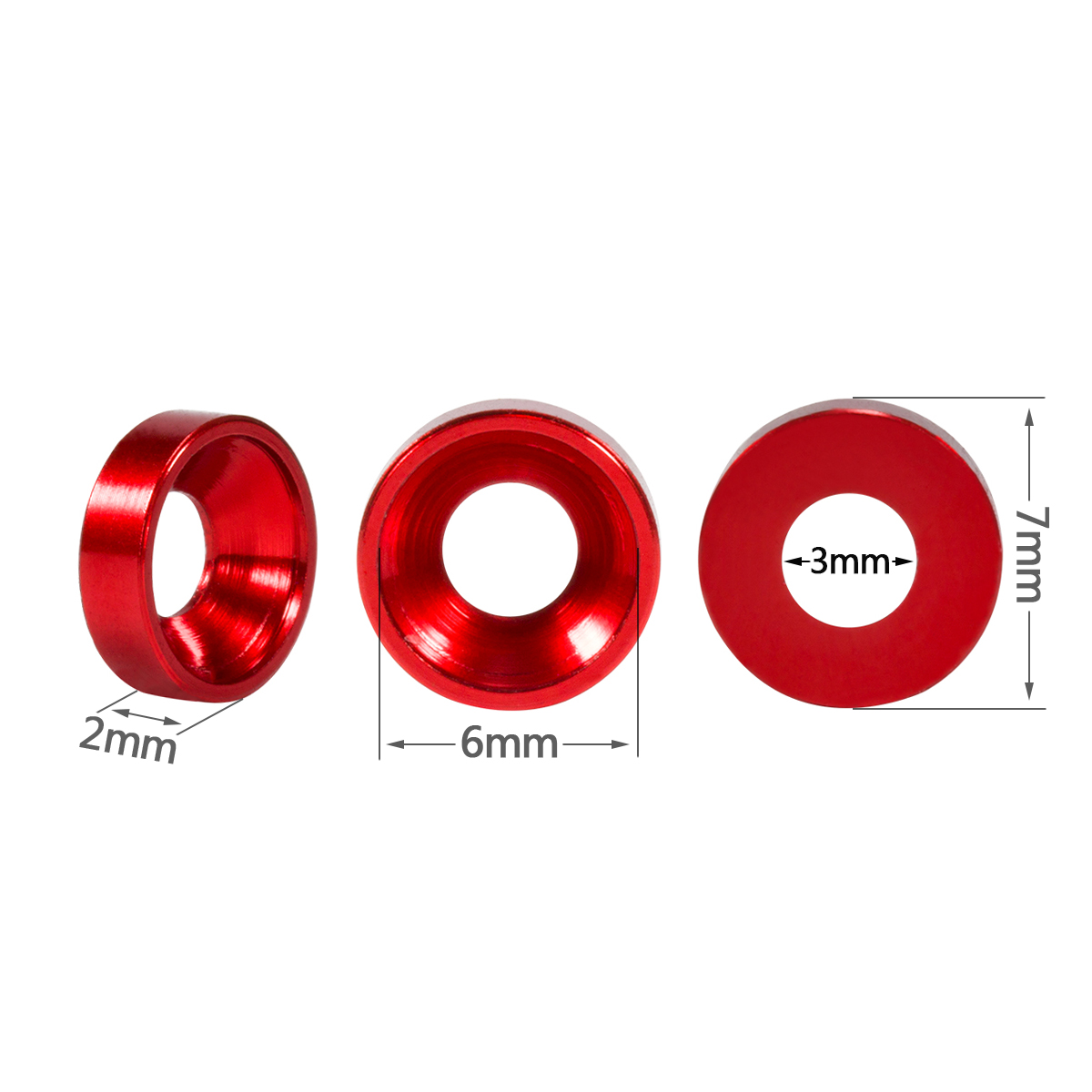 Aluminum Alloy M3 Anodized Cou - Rc Crawler 4X4 avis et prix
