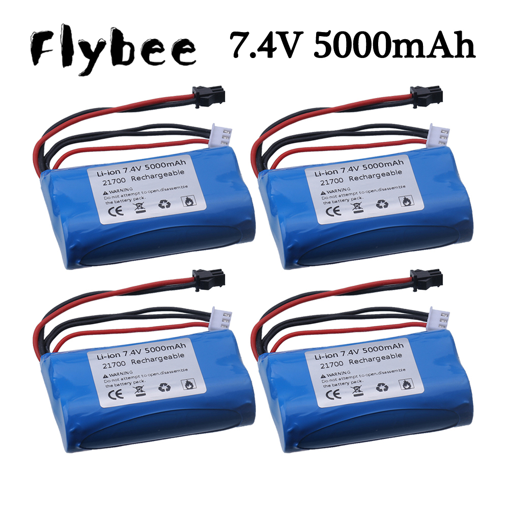 (SM Plug) 7.4V 5000mAH 21700 L - Rc Hobby Tank avis et prix