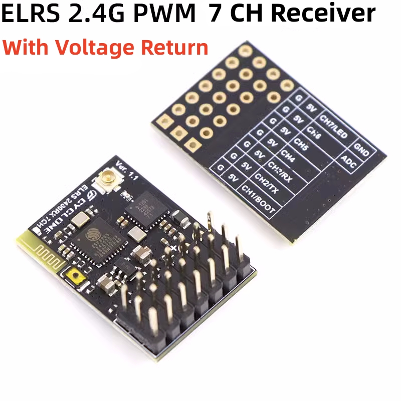 ELRS 2.4G PWM 7CH 6CH CRSF Rec - Rc Hobby Toys avis et prix