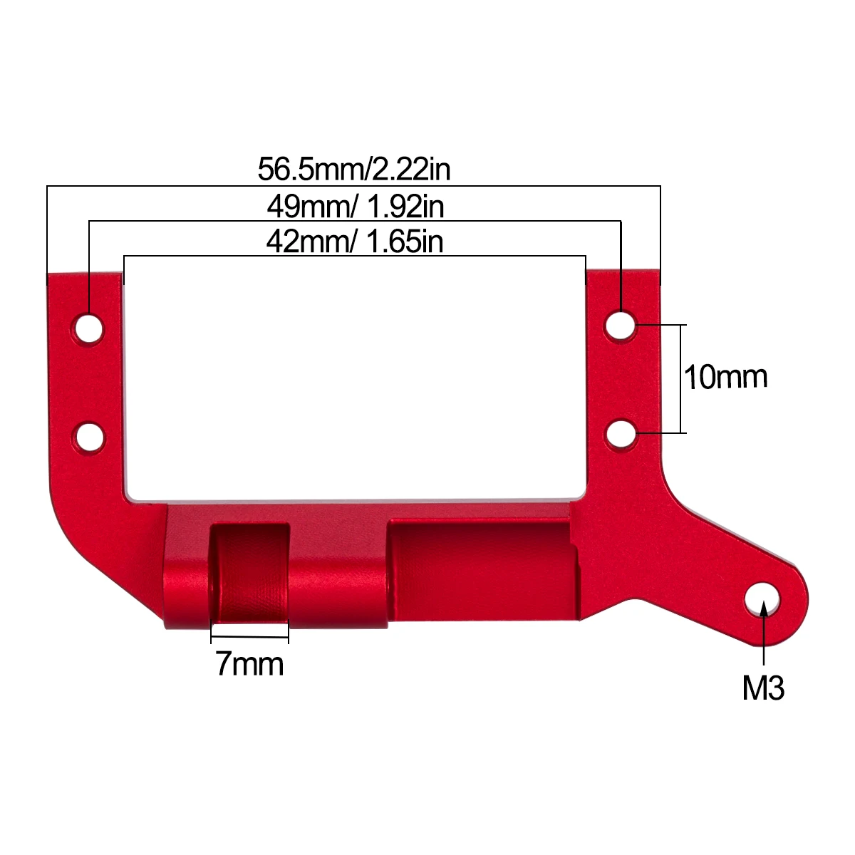 CNC Aluminium Axle Servo Mount - Rc Crawler 4X4 avis et prix