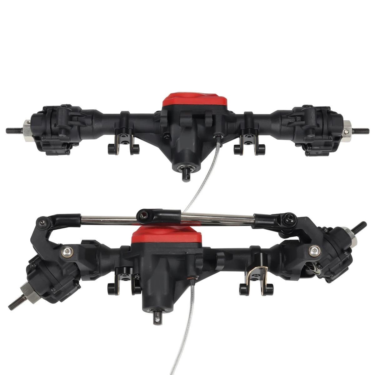 4Pcs Black Brass Link Mounts F - Rc Crawler 4X4 avis et prix