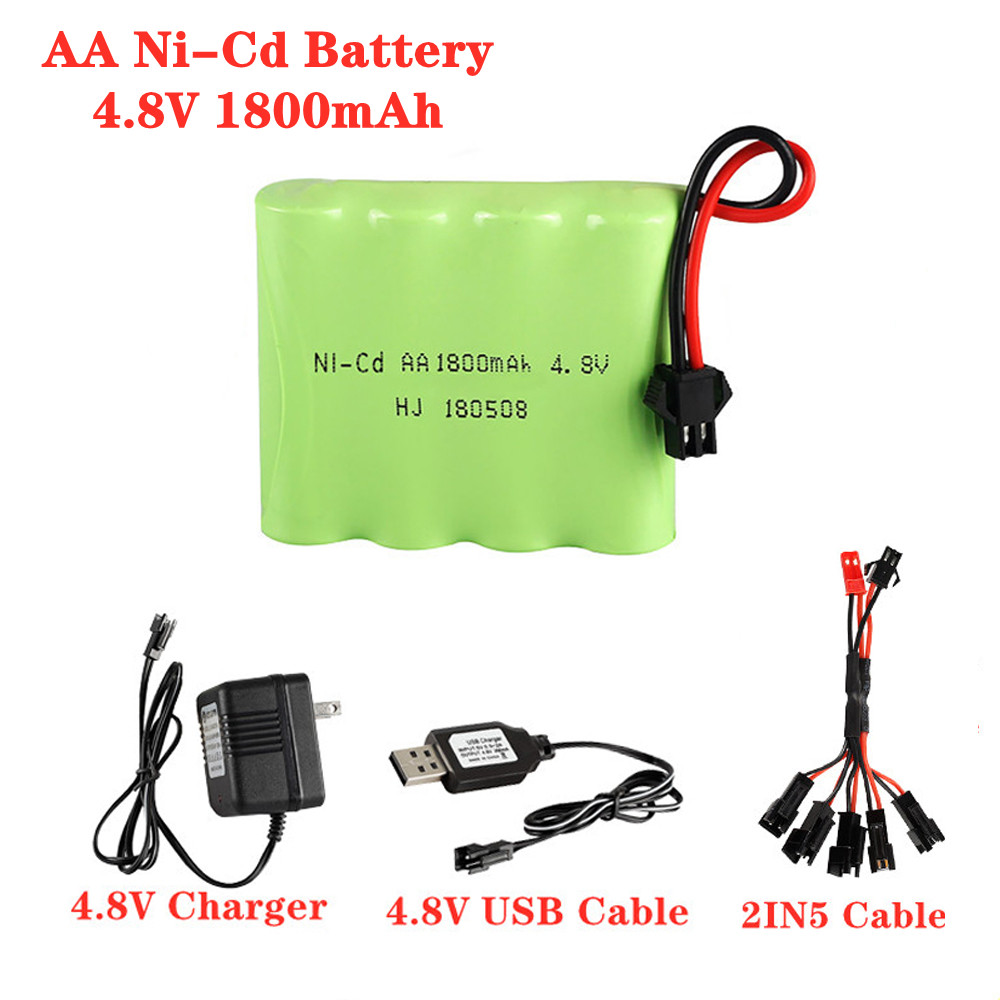 4.8V 1800mAh Ni-Cd AA Battery  - Rc Hobby Charger avis et prix
